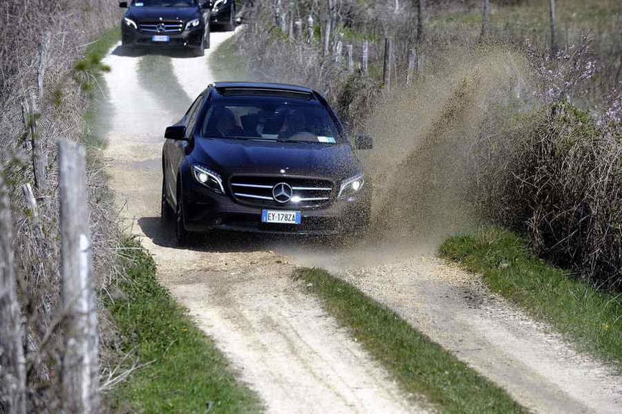 Mercedes Lago Turano Mercedes GLA SUV Enduro