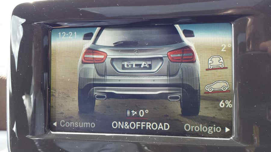 Monitor off Road Mercedes Lago Turano Mercedes GLA SUV Enduro