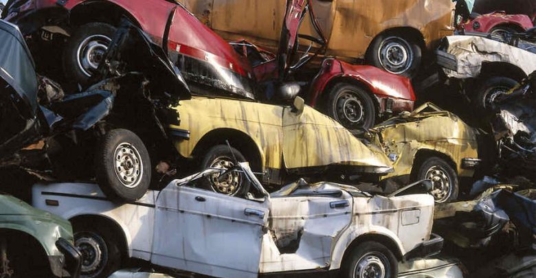 Auto demolizione Radiazione