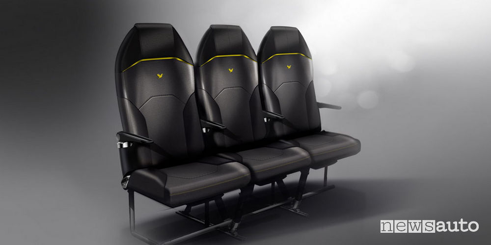 Sedili aereo Titanium Seat NEO