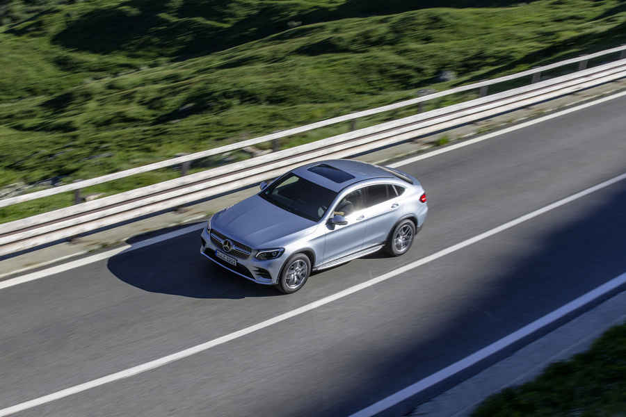 Mercedes-Benz GLC Coupé (C253), Press Test Drive Turin 2016