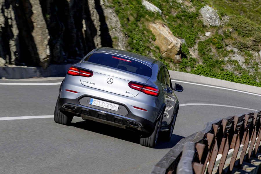 Mercedes-Benz GLC Coupé (C253), Press Test Drive Turin 2016