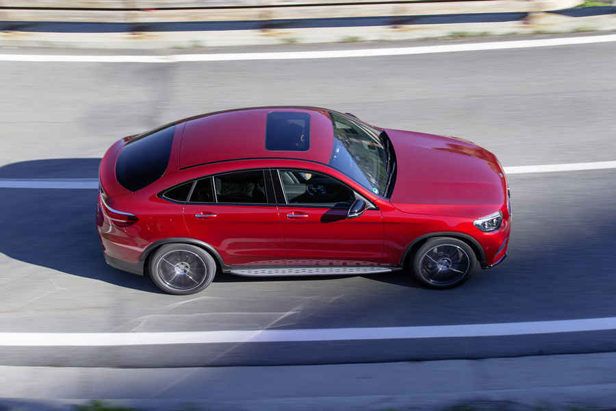 Mercedes-Benz GLC Coupé (C253), Press Test Drive Turin 2016