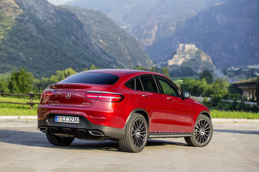 Mercedes-Benz GLC Coupé (C253), Press Test Drive Turin 2016