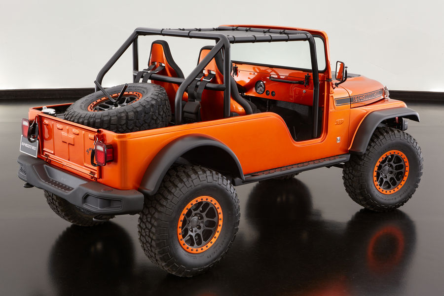 The Jeep CJ66 is a unique cocktail of three Jeep vehicle generat