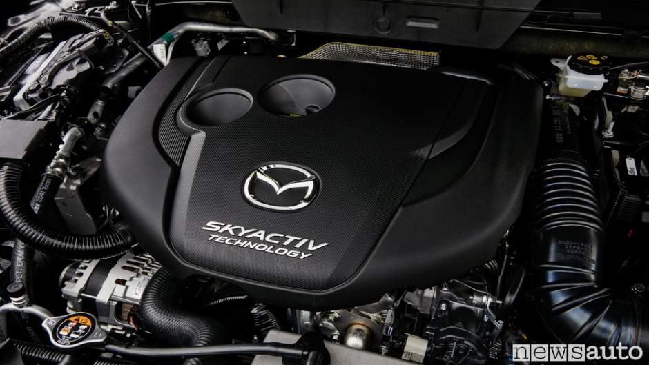 Mazda Cx-5 prova primo contatto foto vano motore skyactiv 