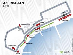 F1-Azerbaijan-Baku-circuito-mappa