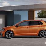 Vista laterale Volkswagen Polo Sport