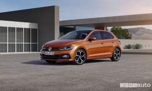 Vista di profilo Volkswagen Polo Sport