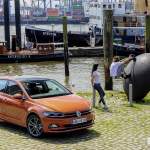 Vista di profilo Volkswagen Polo