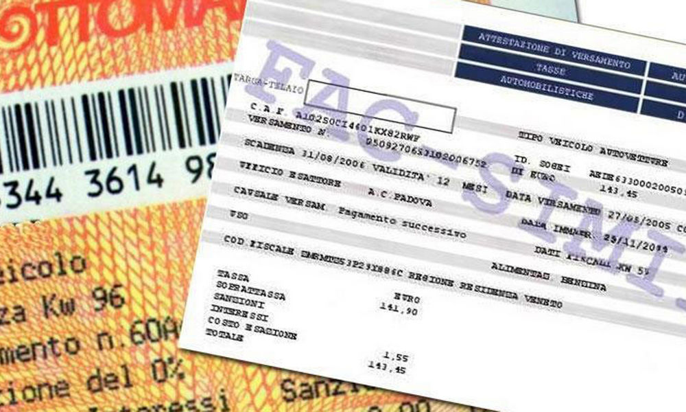 Bollo auto non pagato come fare