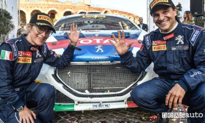 Peugeot e Andreucci Campioni Italiani Rally Peugeot Titolo Costruttori nel CIR 2017 