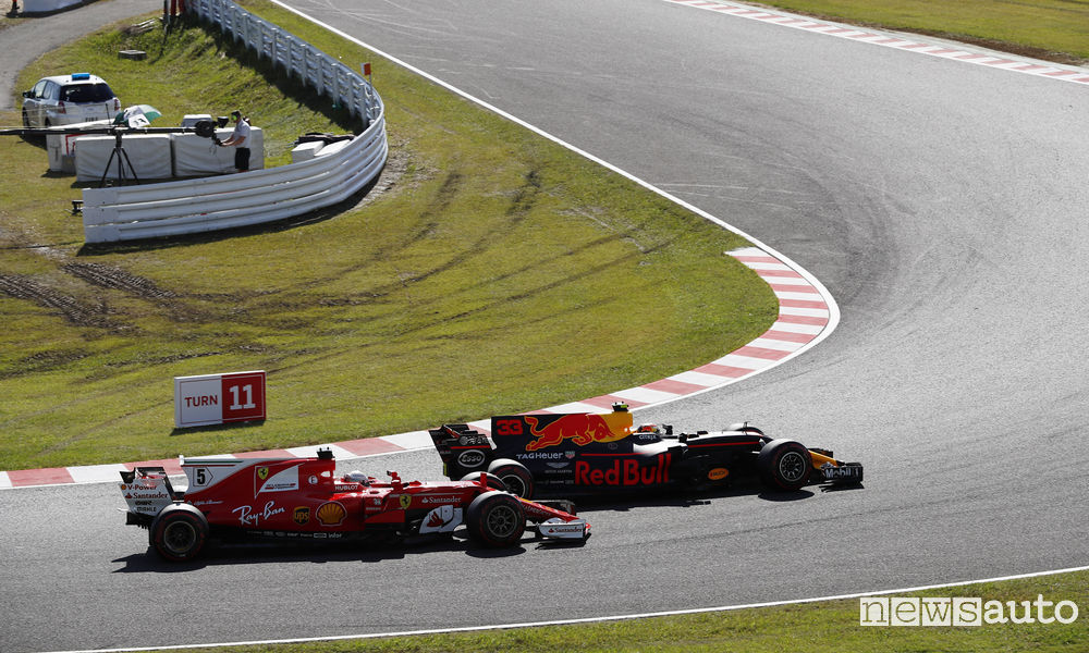 Gp Giappone F1 Suzuka 2017 ritiro Vettel
