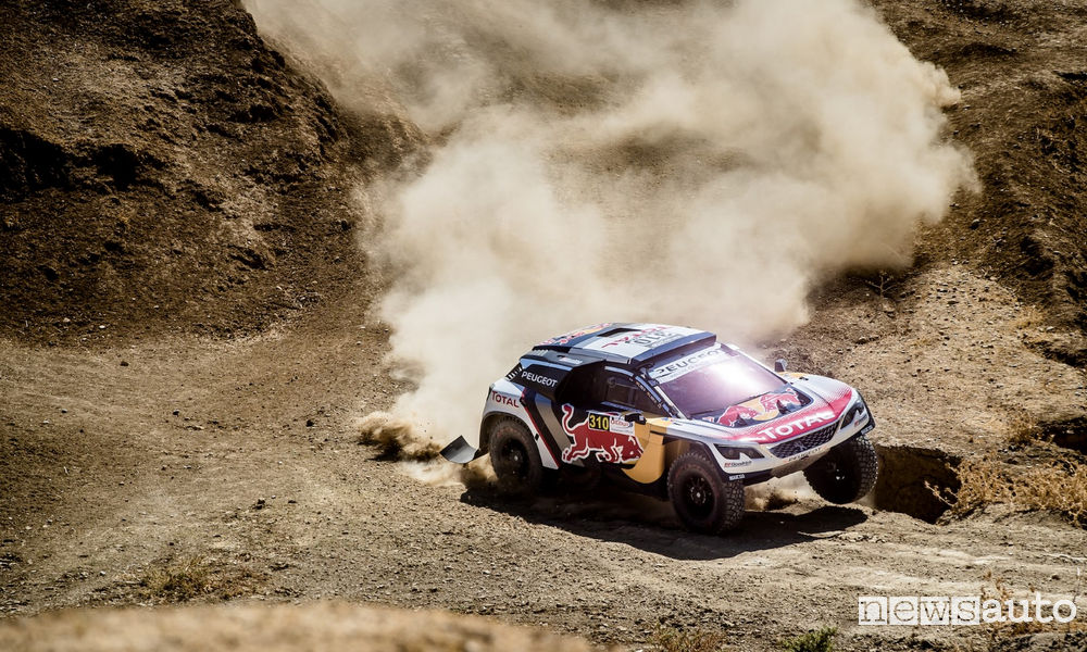 Rally del Marocco 2017 Peugeot 300DKR