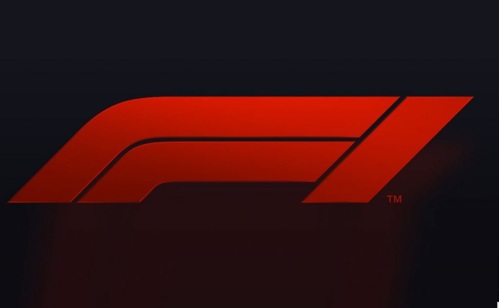 nuovo logo f1 fondo nero