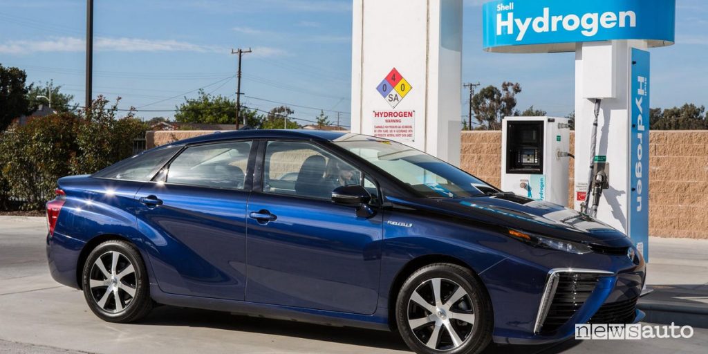 Distributore ad idrogeno Toyota Mirai