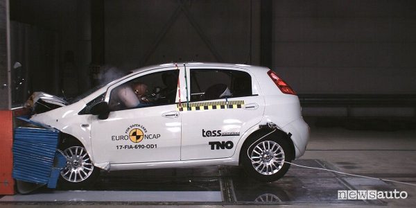 Crash test Fiat Punto Euro NCAP