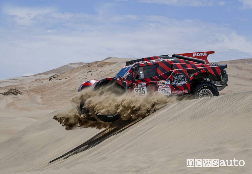 Dakar 2018 4^ tappa Eugenio Amos