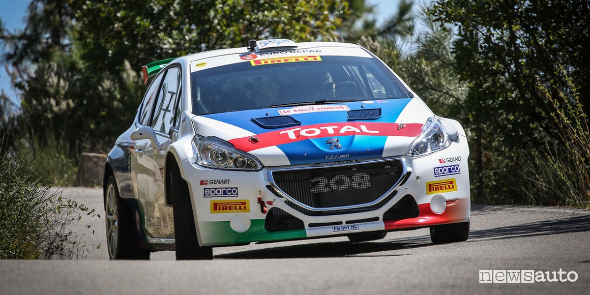 Carburanti speciali e carburanti da competizione Total Italia (Peugeot 208 T16 Andreucci)