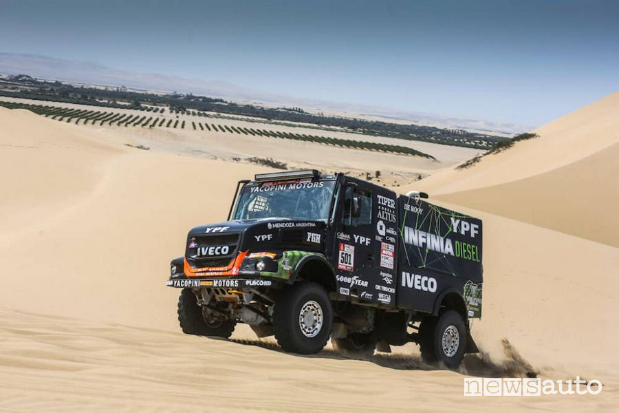 Dakar 2018 3^ tappa Villagra (Iveco Powerstar De Rooy)