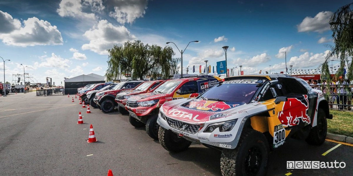 elenco iscritti auto Dakar 2018