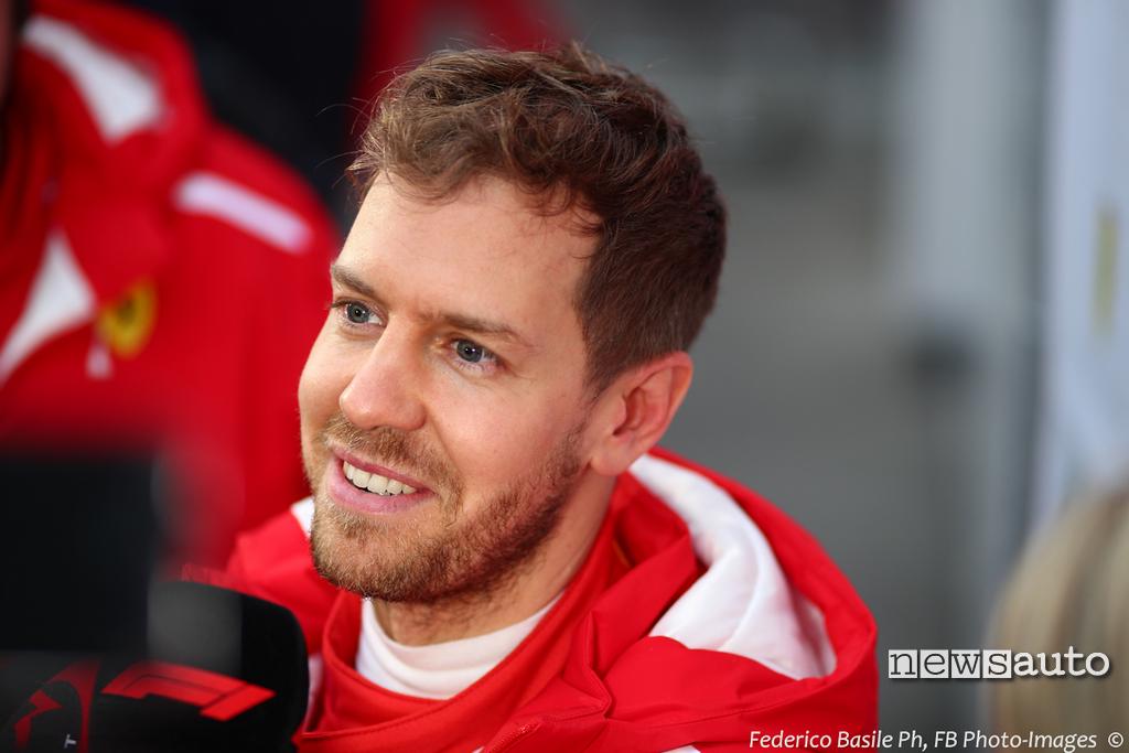 Test Formula 1 Barcellona 2018 Vettel