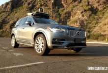 Volvo XC90 Uber guida autonoma test guida autonoma Italia