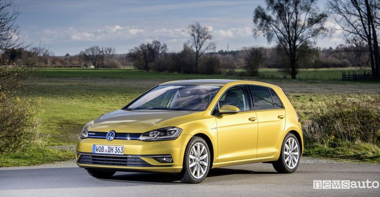 Classifica auto più vendute Volkswagen Golf Benzina 1.5 TSI ACT