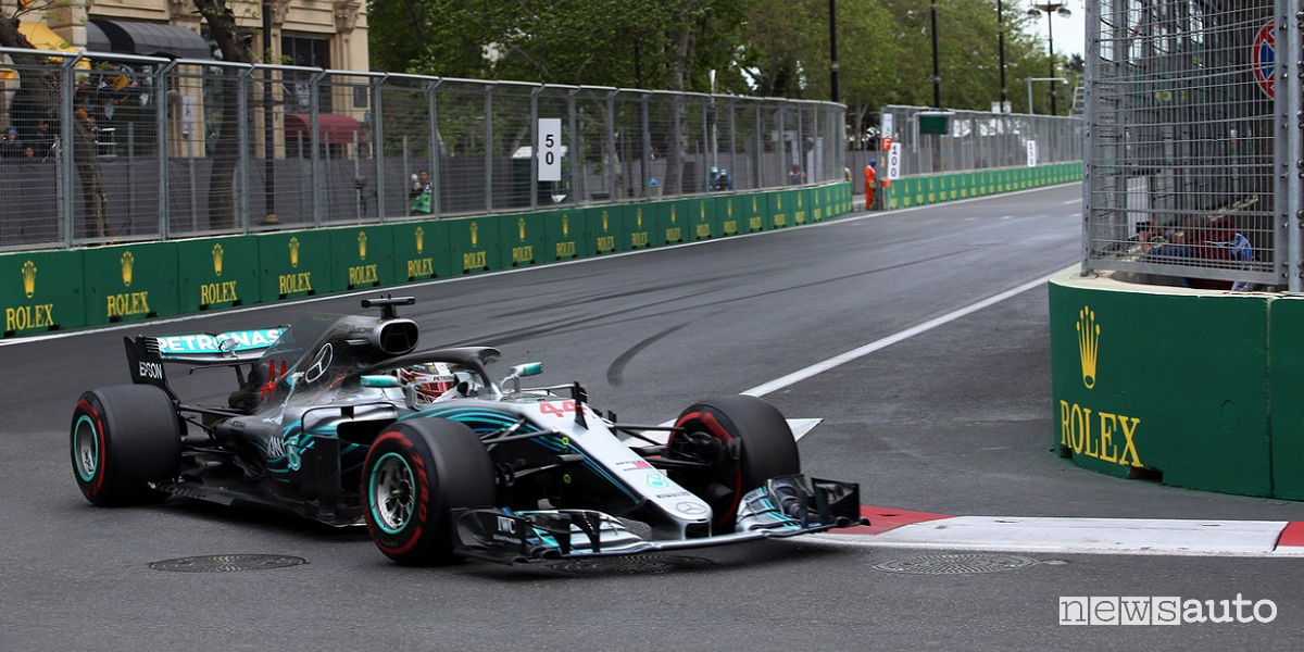 F1 2018 classifiche gara Azerbaijan Lewis Hamilton