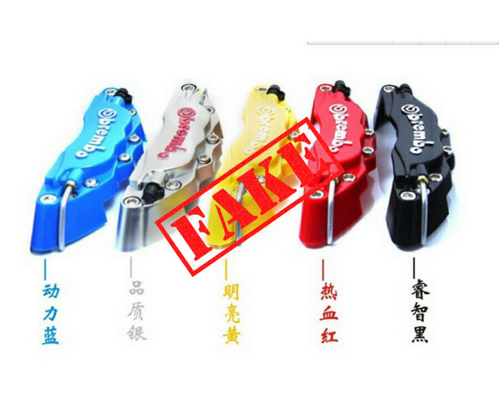 Pinze freno Brembo NON originali 
