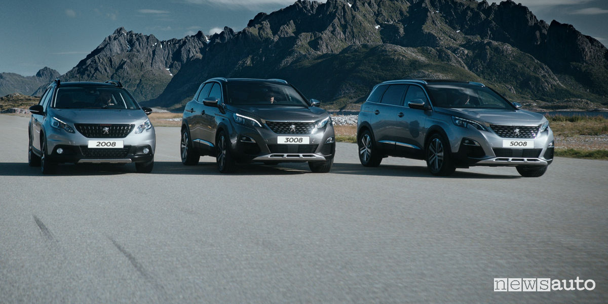 Bollo Peugeot SUV 2008, 3008, 5008