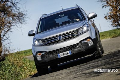 Ssangyong Korando AWD 2018 vista anteriore