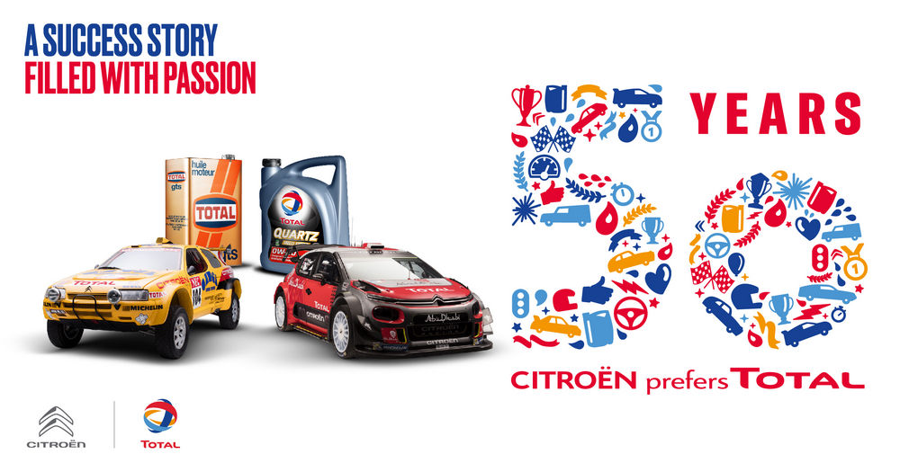 Citroen Total 50 anni insieme