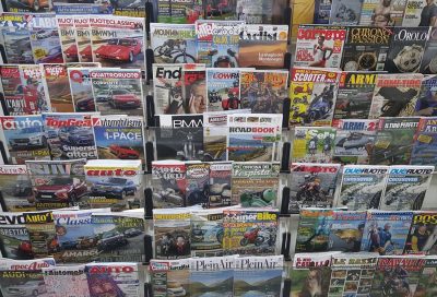 Riviste magazine in edicola ufficio-stampa