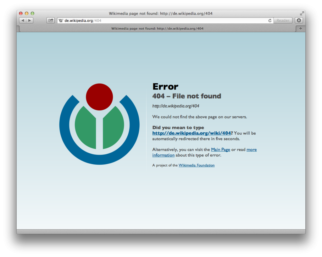 404 error vikipedia