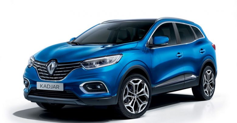 Nuovo Renault Kadjar 2019, vista di profilo