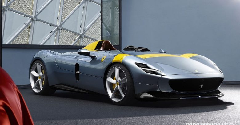 Ferrari Monza SP1, vista di profilo