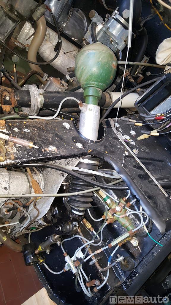 Serbatoio azoto Sospensione idropneumatica Citroen