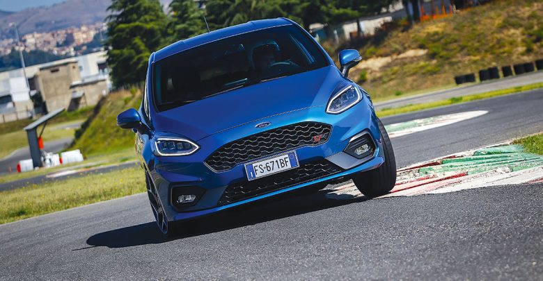 ford fiesta ST 2018 prova in pista