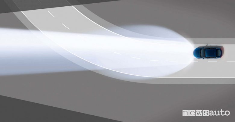 Opel Insignia fari_IntelliLux LED con luce a matrice