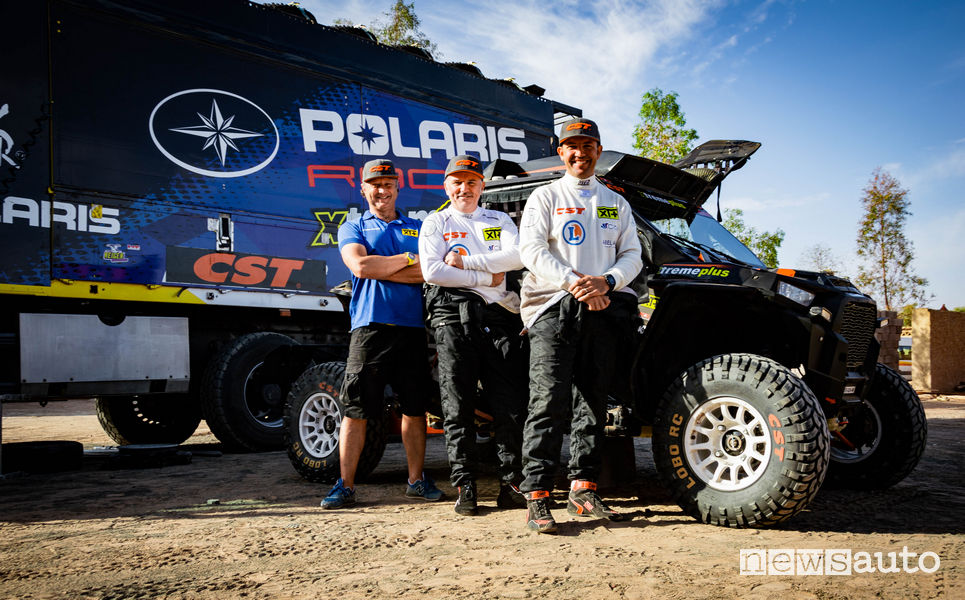 Test nel deserto Polaris_RZR quad Team Xtreme Plus
