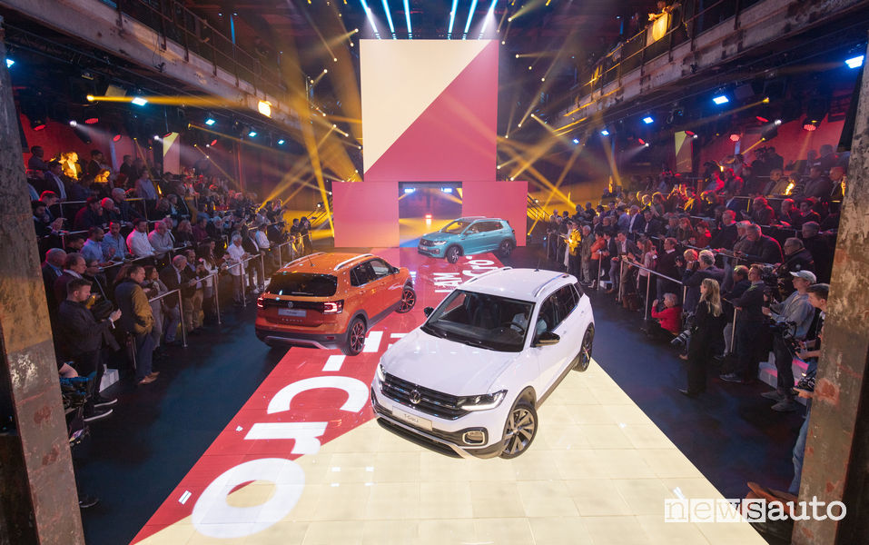 Anteprima mondiale Volkswagen_T-Cross ad Amsterdam