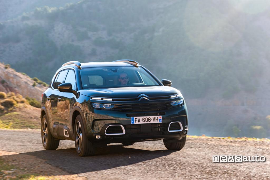 CITROEN C5 AIRCROSS prova su strada
