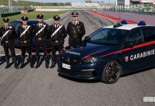 Corso di guida sportiva, i Carabinieri da Andreucci