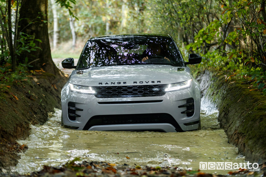 Range Rover_Evoque 2019, guado off road
