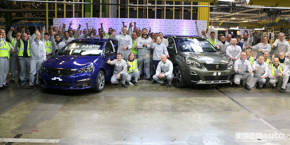 Peugeot Sochaux 3008 e 308