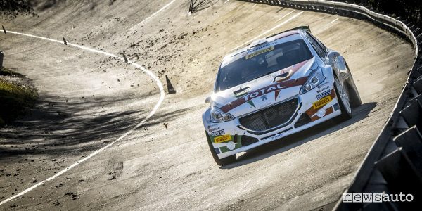 Peugeot e Andreucci al Monza Rally Show 2018