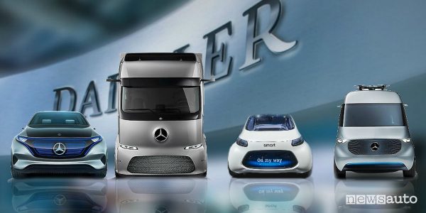 Mobilità del futuro cinque C Mercedes