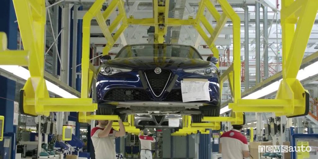 Produzione nuova Alfa Romeo Giulie e Stelvio a Cassino