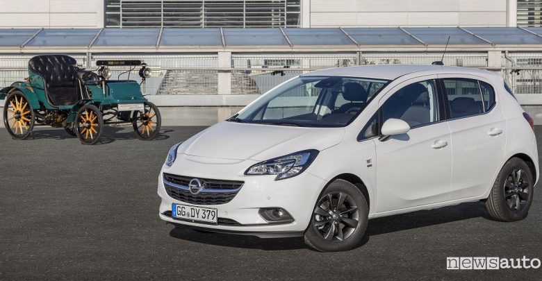 Opel Corsa, serie speciale per i 120 anni